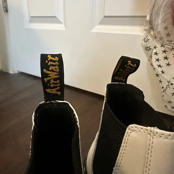 White platform Doc Martens - Picture 3 of 5